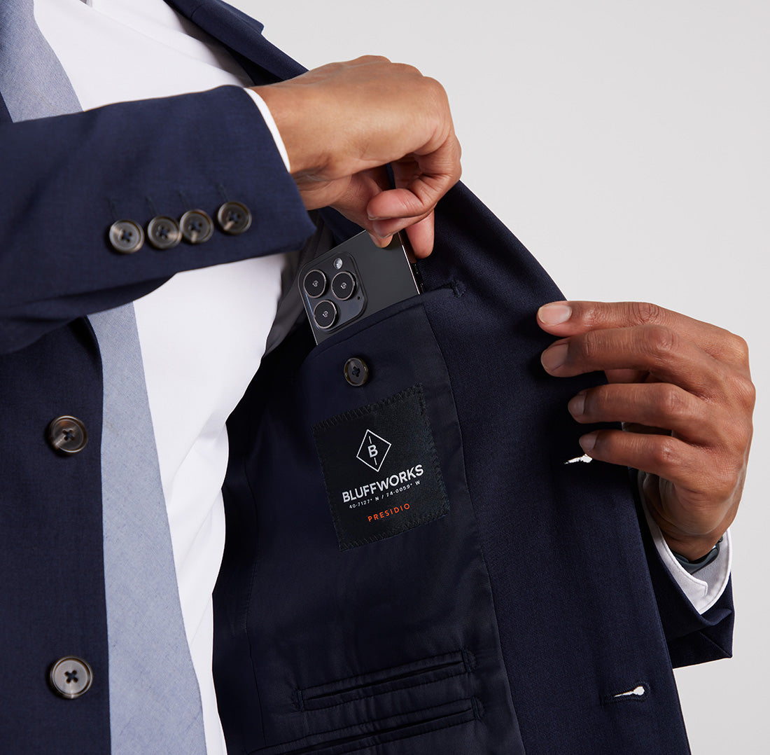 Presidio Blazer Slim Fit - True Navy