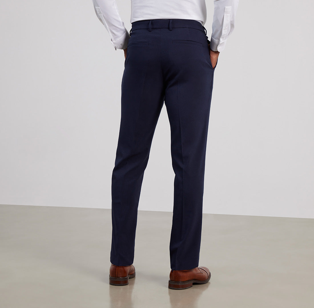 tight dress pants Wehilion Men's Premium Slim Fit Suit Slacks Suit Elastic Formal Trousers,Royal Blue,L, Size: Large, Bronze Flat front Presidio Dress Pants Slim Fit