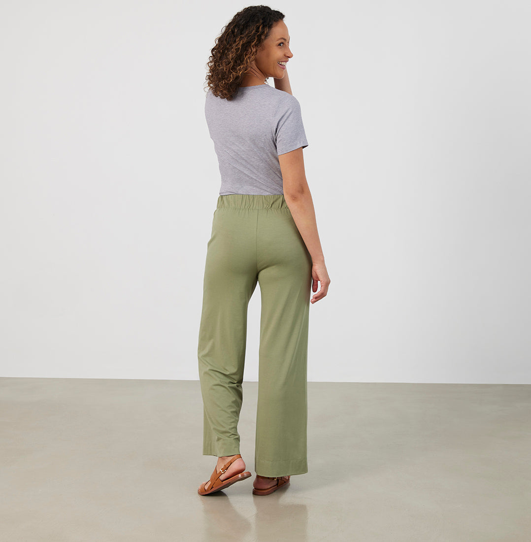 Threshold Wide Leg Pants - Sage Green