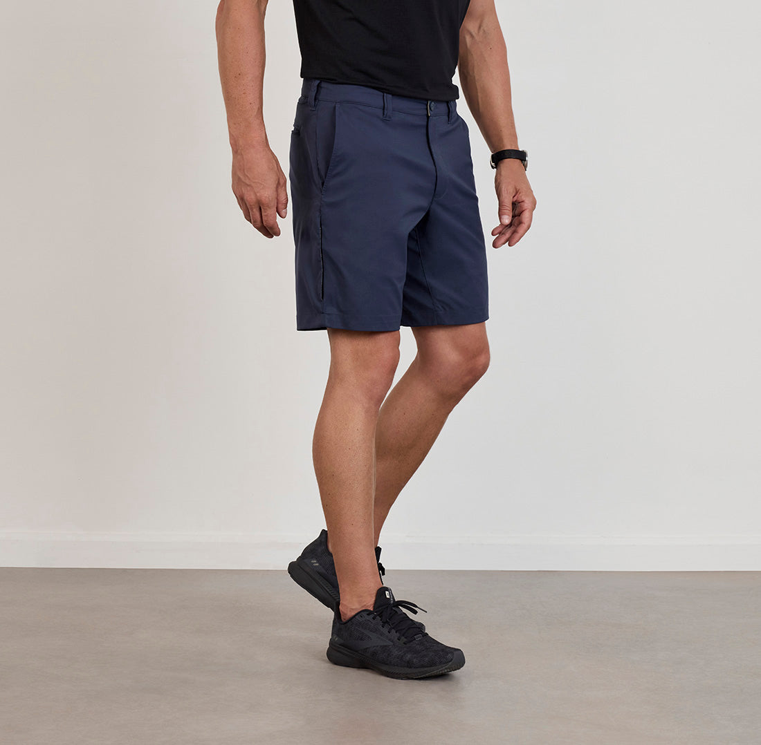 Men's Chino Shorts — Matte Navy | Bluffworks