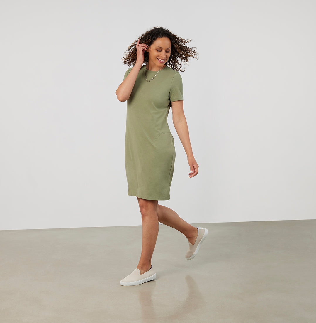 Threshold T-shirt Dress - Sage Green