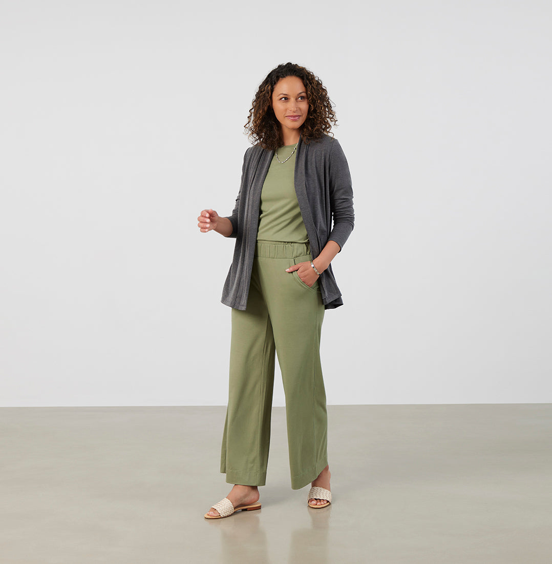 Threshold Crew Neck T-Shirt in Sage Green