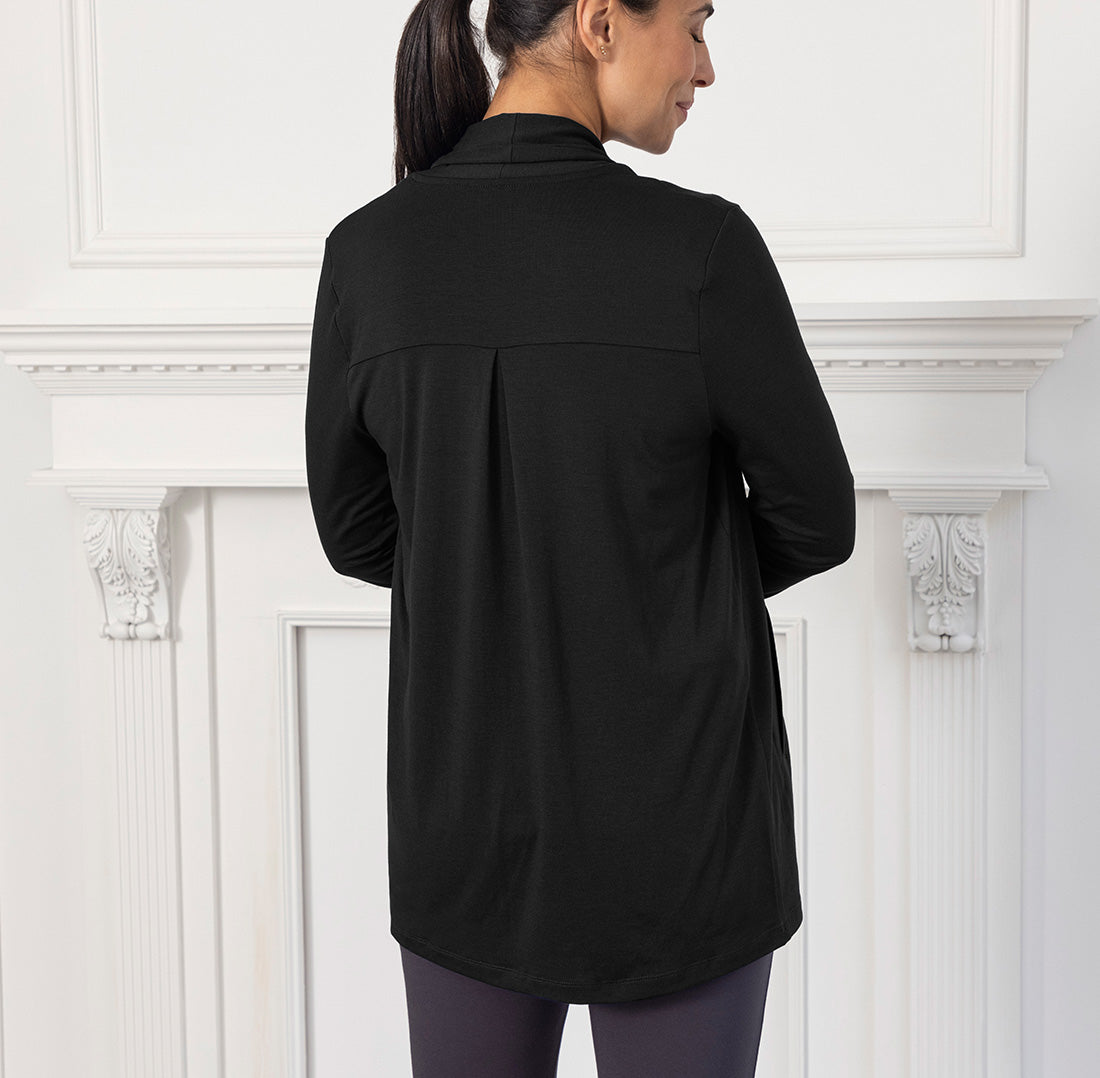 Threshold Knit Cardigan Standard Fit - Onyx Black