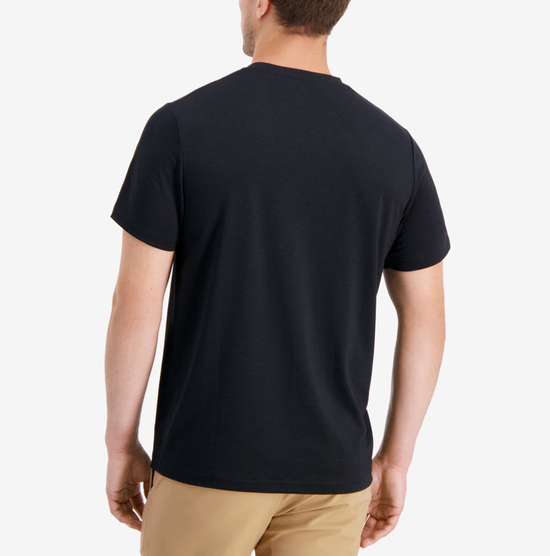 Threshold Crew Neck T-Shirt Slim Fit - Onyx Black