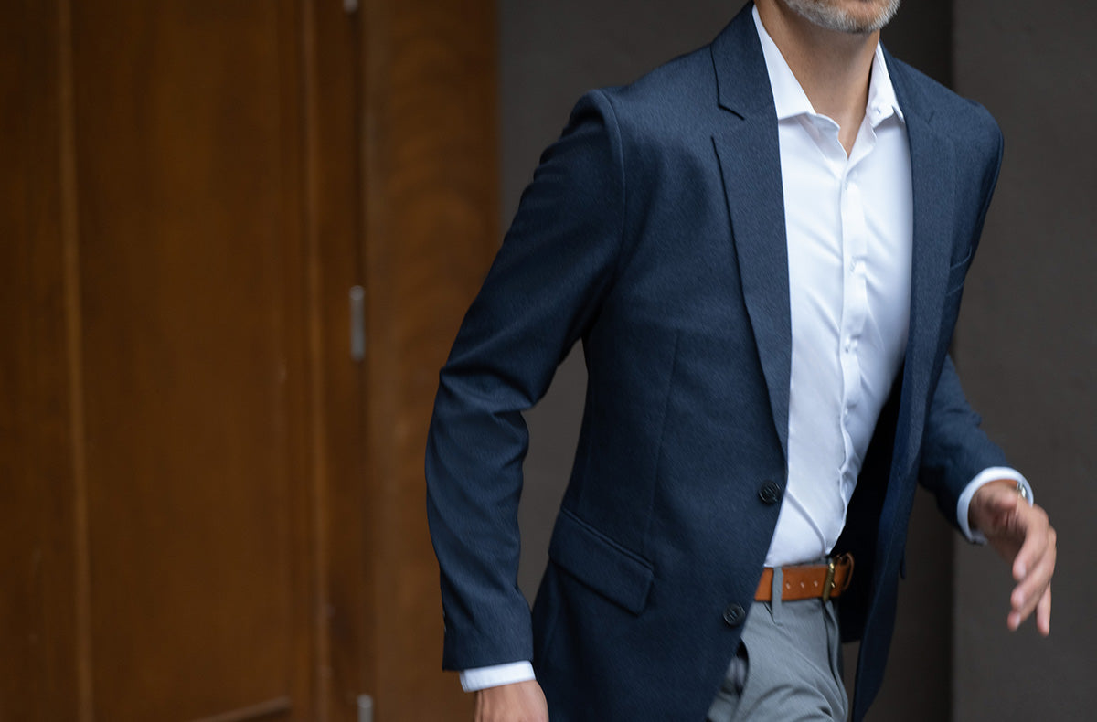 These guys washed their blazers