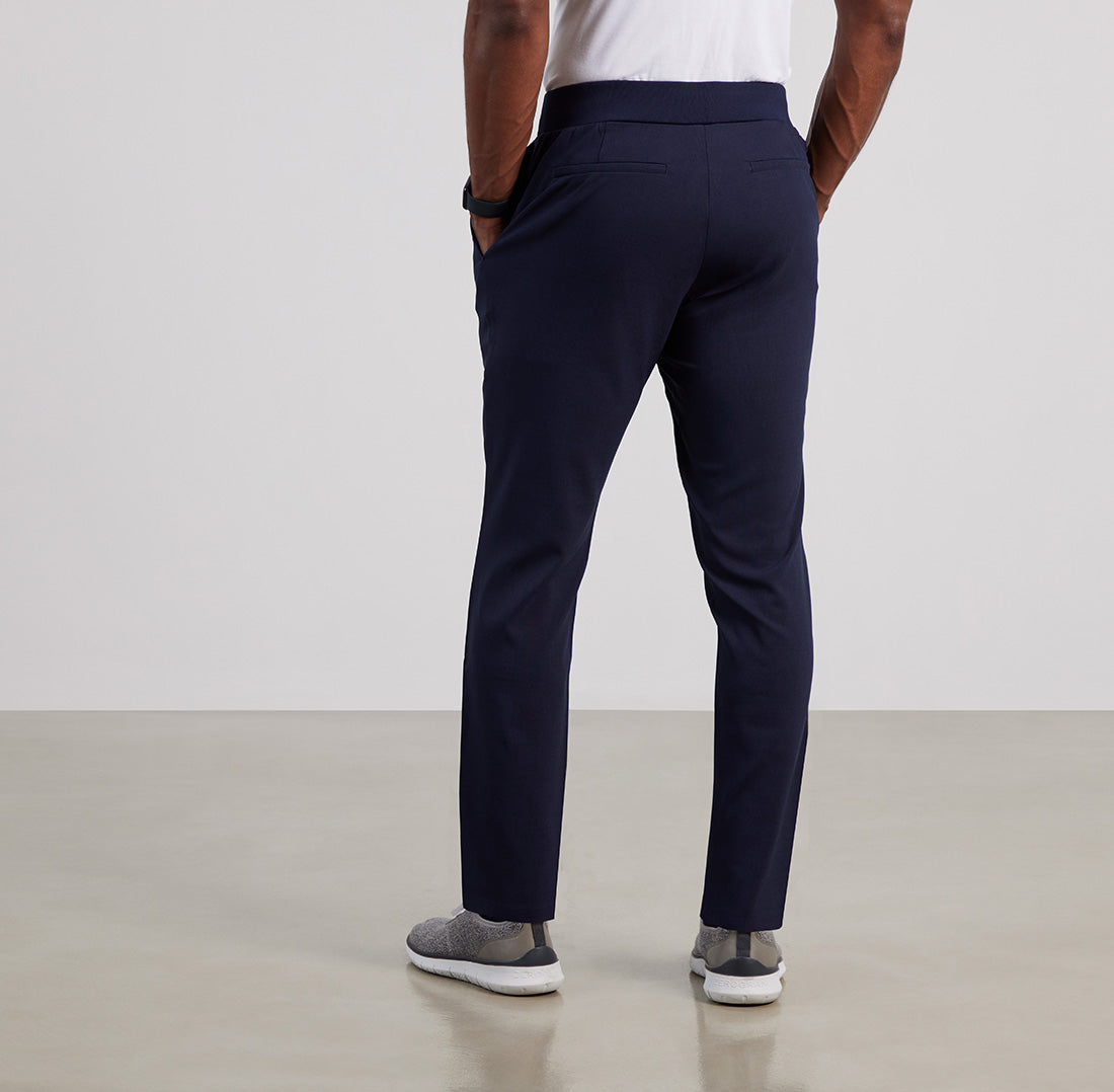 Presidio Airline Navy Pants Tailored Fit | Bluffworks