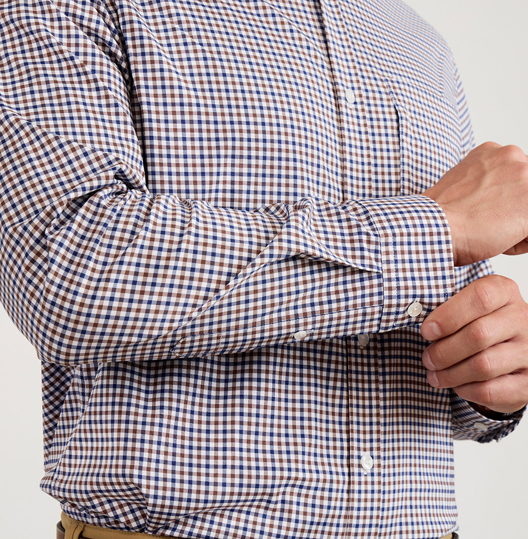 Meridian Shirt - Terra Gingham