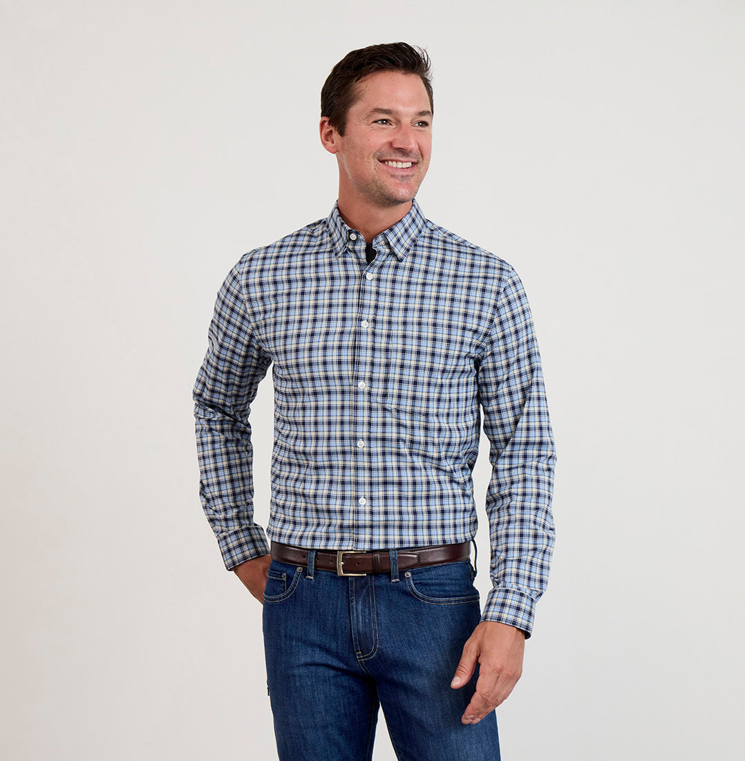 Meridian Shirt - Rogue Blue Plaid
