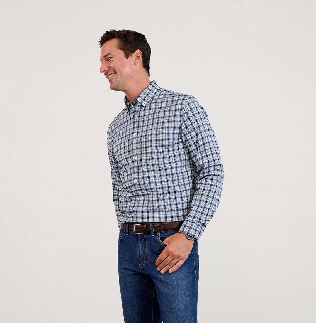 Meridian Shirt - Rogue Blue Plaid