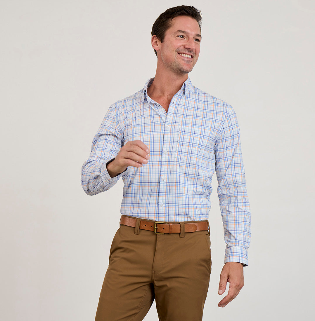 Meridian Shirt - Sunrise Plaid