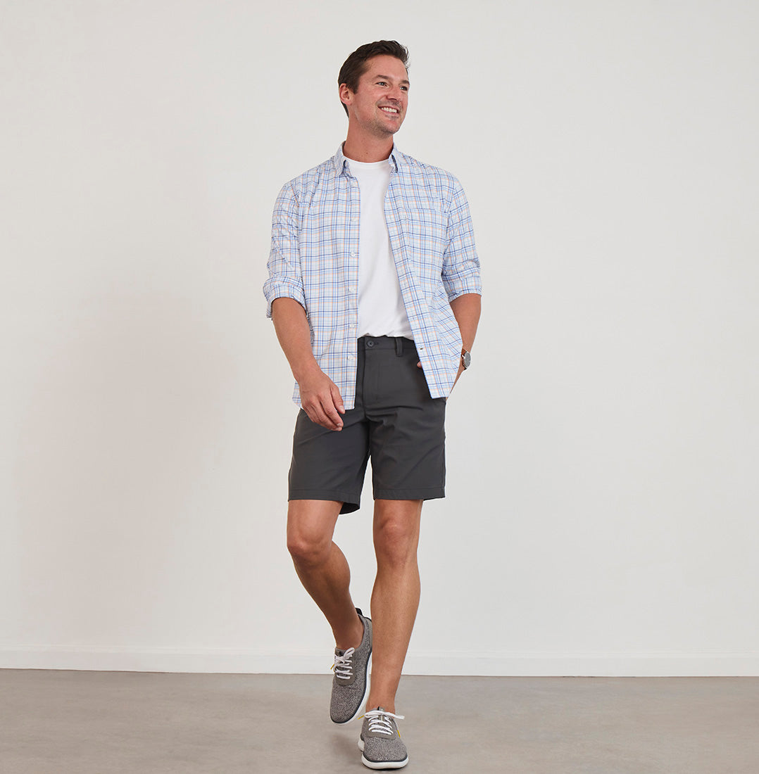 Meridian Shirt - Sunrise Plaid