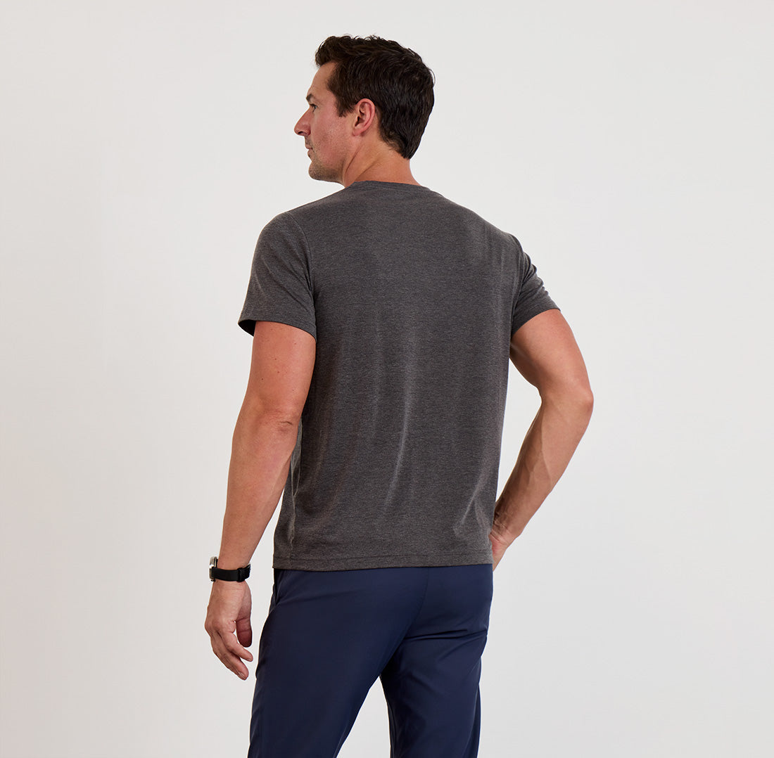 Threshold Crew Neck T-Shirt - Hurricane Grey