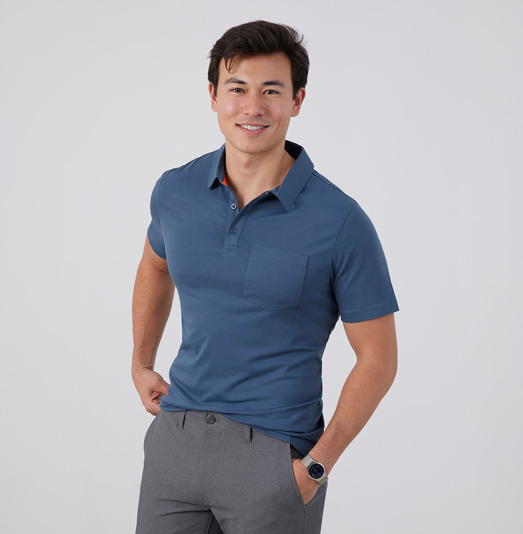 Bluffworks Threshold Knit Polo