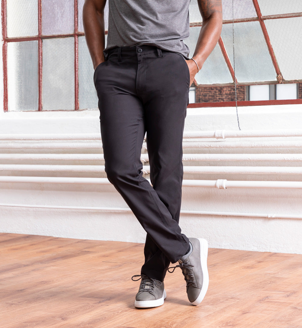 Ascender Chino Slim Asphalt Black