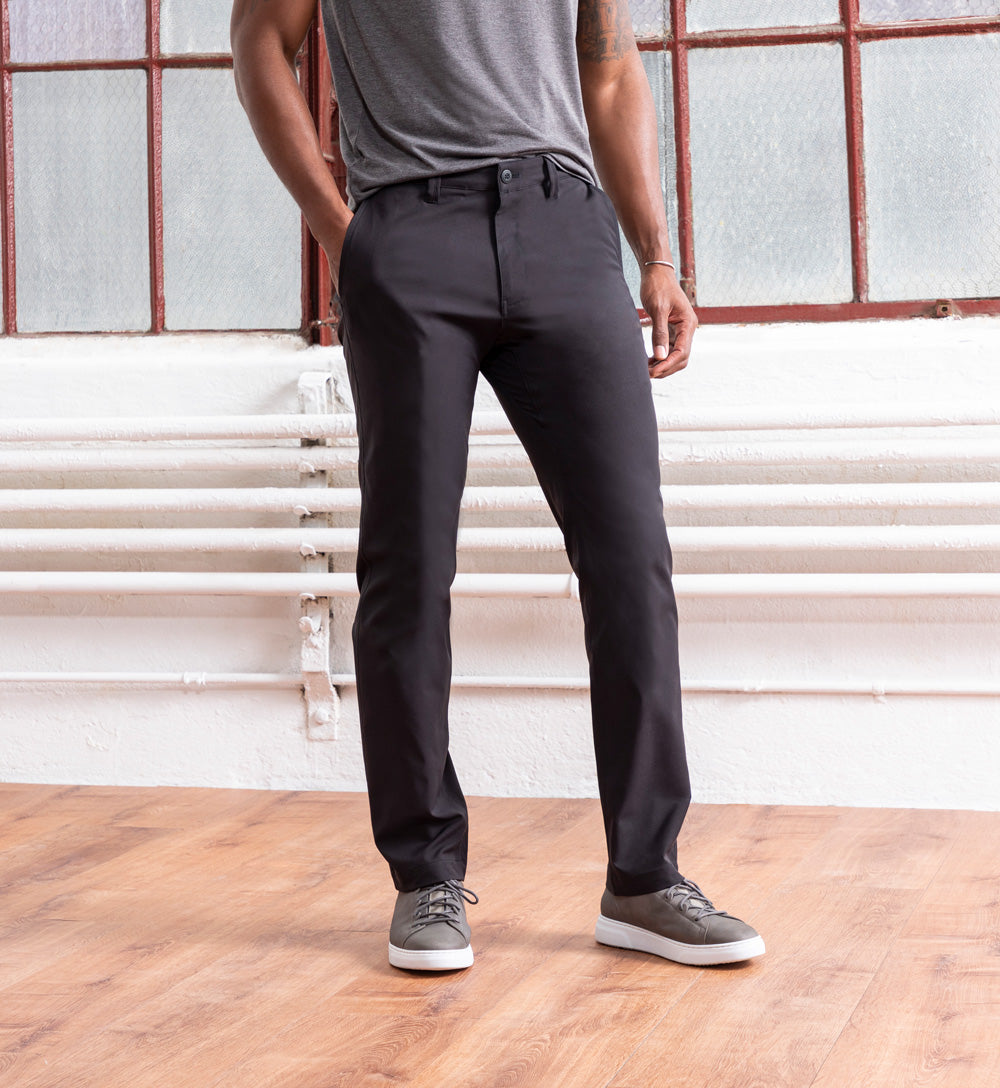 Ascender Chino Slim Asphalt Black
