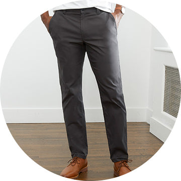 Presidio Dress Pants — Ash Grey