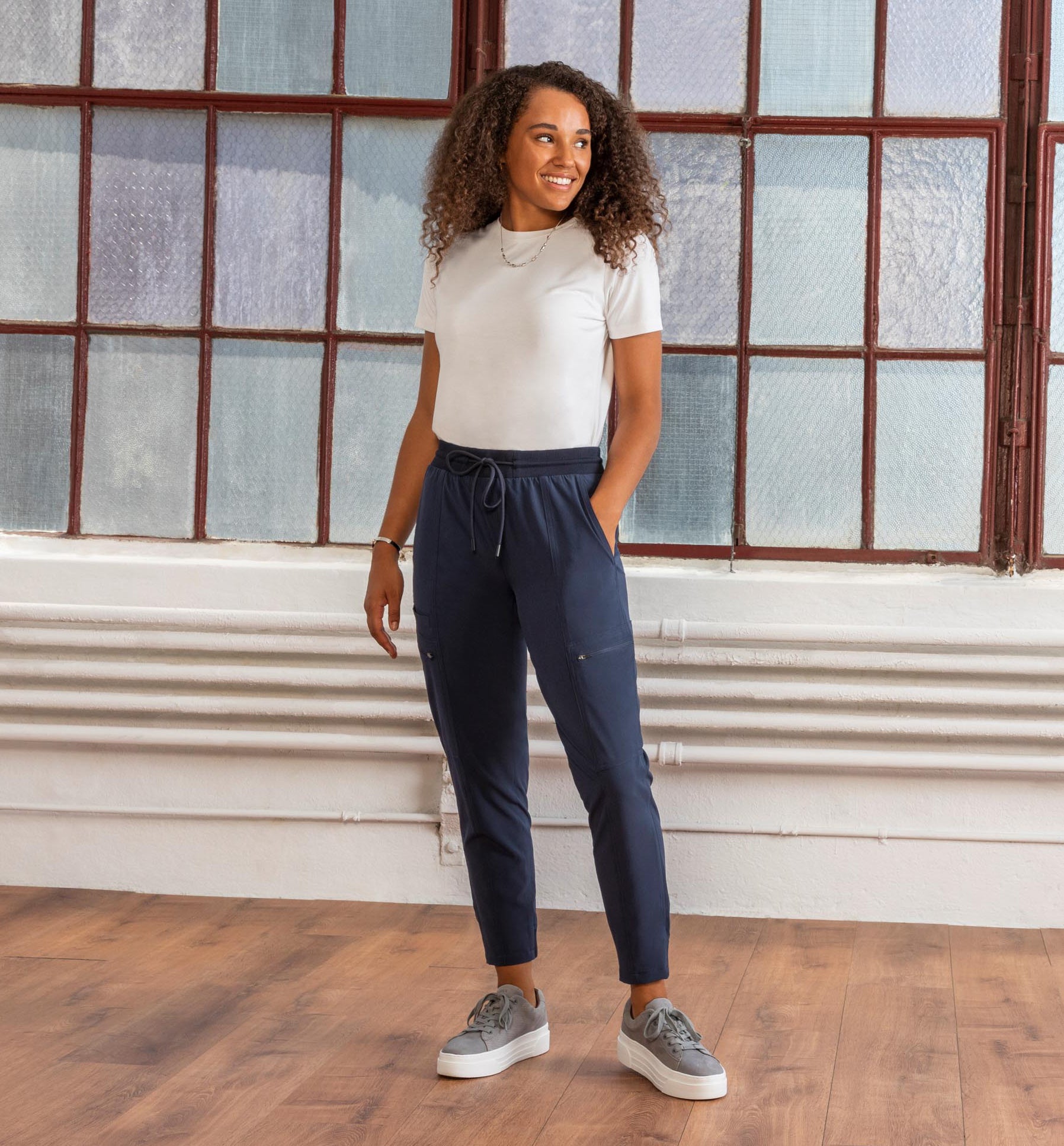 Naha Jogger Petite Fit - Pacific Navy