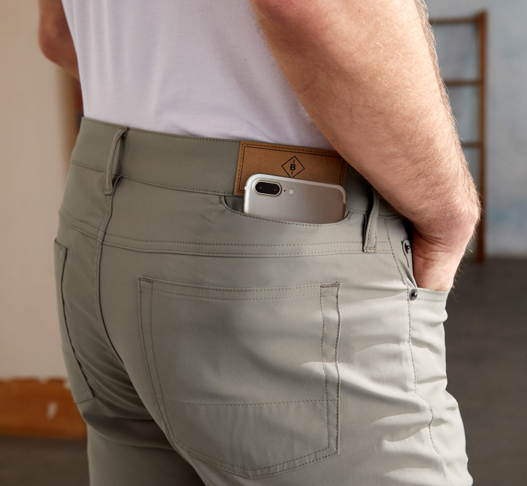 Slim Five-Pocket Pants