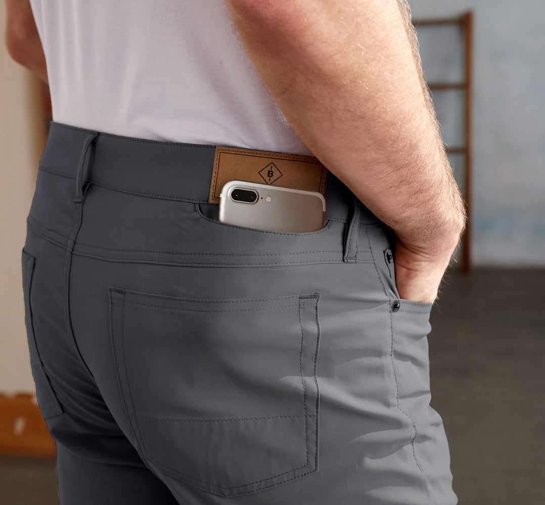 Ascender 5-Pocket Pants Slim Fit - Voyager Grey