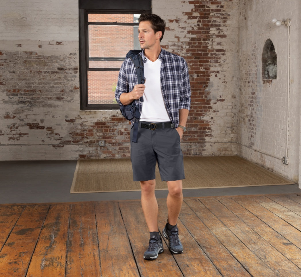 Casual Shorts for Men — Voyager Grey