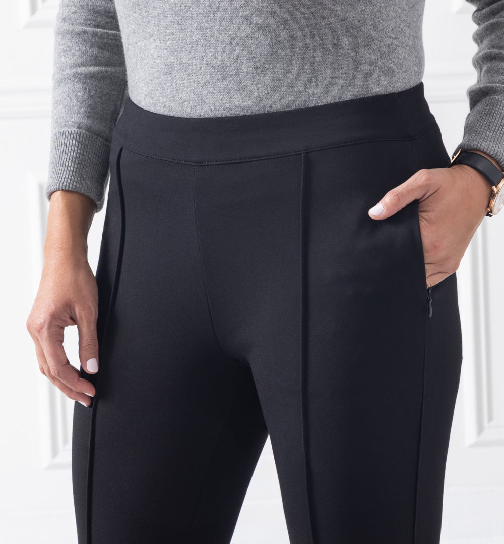 Perfect Pintuck Pants, Made in Canada, Clientele